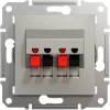 Schneider Electric Asfora difuzor încastrat cu capac de protecție, bronz