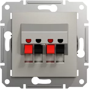   Capac pentru conector difuzor încastrat Schneider Electric Asfora, bronz