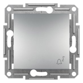   Schneider Electric Asfora - EPH0800161 - Buton cu un singur pol, semnal sonor, conexiune cu arc, aluminiu