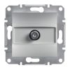 Schneider Electric Asfora - EPH3700161 - Priză SAT, capac de închidere, 1 dB, aluminiu