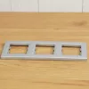 Schneider Electric Asfora - EPH5800361 - Cadru triplu, orizontal, din aluminiu