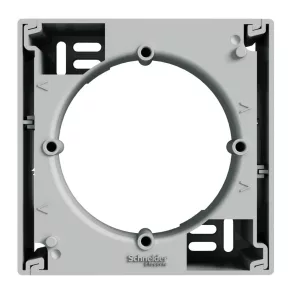   Schneider Electric Asfora - EPH6100161 - Cadru de fixare simplu, montabil în serie pe orizontală, din aluminiu