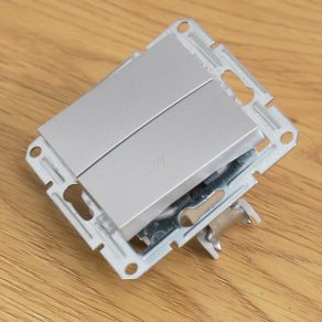   Schneider Electric Asfora - EPH0600161 - Comutator dublu, conexiune cu arc, aluminiu (106+6)