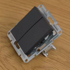   Schneider Electric Asfora - EPH0300171 - Întrerupător pentru candelabru, cu racord cu arc, antracit (105)