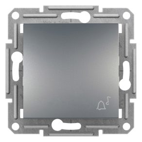   Schneider Electric Asfora - EPH0800162 - Buton cu un singur pol, semnal sonor, conexiune cu arc, oțel