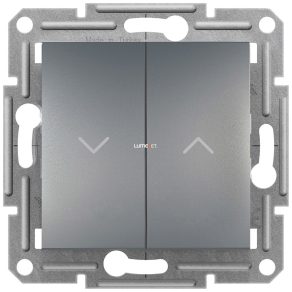   Comutator pentru rulou Schneider Asfora, racord cu șurub, oțel EPH1300362