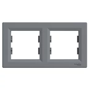   Schneider Electric Asfora - EPH5800262 - Cadru dublu, orizontal, din oțel
