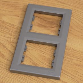   Schneider Electric Asfora - EPH5810262 - Cadru dublu, vertical, oțel