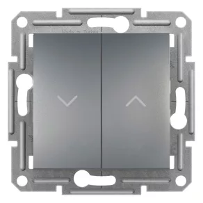   Schneider Electric Asfora - EPH1300562 - Întrerupător pentru rulouri, conexiune cu arc, oțel