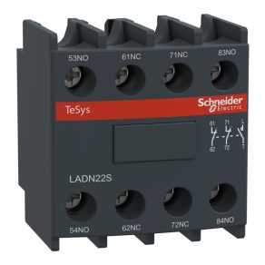   Schneider Electric TeSys D - LADN22S - bloc de contacte auxiliare D (2NO)