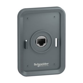   Schneider Electric Altivar Easy 610 - VW3A1114 - accesoriu convertor de frecvență, kit de montare pentru montare pe ușă ATV340, terminal cu caractere ATV610