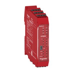   Schneider Electric Preventa XPS MCM - XPSMCMCP0802G controler de siguranță, CPU, 8DI+2DI (pornire/repornire), 2DO+4DO (testare)+2DO (stare), cu arc