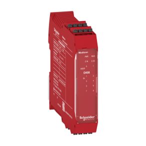   Schneider Electric Preventa XPS MCM - XPSMCMDI0800G controler de siguranță, modul de expansiune I/O de siguranță, 8DI + 4DO (test), cu arc