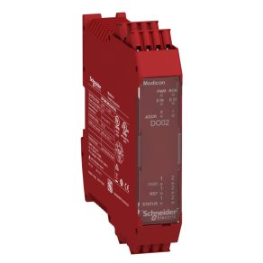   Schneider Electric Preventa XPS MCM - XPSMCMDO0002G controler de siguranță, modul de extindere I/O de siguranță, 2DO + 2DO (stare) + 2DI (pornire/repornire), cu arc