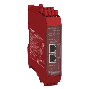   Schneider Electric Preventa XPS MCM - XPSMCMEN0200SCG controler de siguranță, modul de monitorizare a vitezei de siguranță, 2 codificatoare Sin/Cos + 2 intrări pentru senzori de proximitate