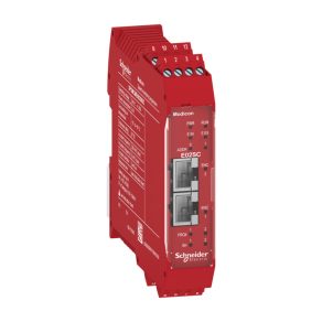   Schneider Electric Preventa XPS MCM - XPSMCMEN0200SC controler de siguranță, modul de monitorizare a vitezei de siguranță, 2 codificatoare Sin/Cos + 2 intrări pentru senzori de proximitate