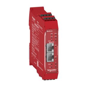   Schneider Electric Preventa XPS MCM - XPSMCMEN0200TTG controler de siguranță, modul de monitorizare a vitezei de siguranță, 2 codificatoare TTL + 2 intrări pentru senzori de proximitate