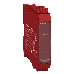   Schneider Electric Preventa XPS MCM - XPSMCMER0002G controler de siguranță, modul de ieșire releu de siguranță, 1 ieșire cu 2 relee, cu arc