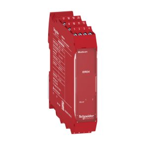   Schneider Electric Preventa XPS MCM - XPSMCMER0004 controler de siguranță, modul de ieșire releu de siguranță, 2 ieșiri cu 4 relee, terminale cu șurub