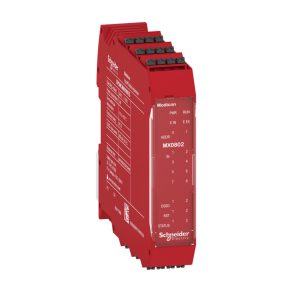   Schneider Electric Preventa XPS MCM - XPSMCMMX0802G controler de siguranță, modul de expansiune I/O de siguranță, 8DI+2DO (+pornire/resetare/testare/stare), cu arc