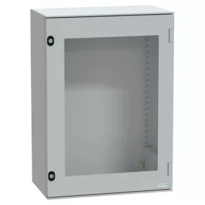   Schneider Electric Thalassa PLM - NSYPLM75TG - Dulap de distribuție din plastic cu ușă transparentă, fără placă de montare