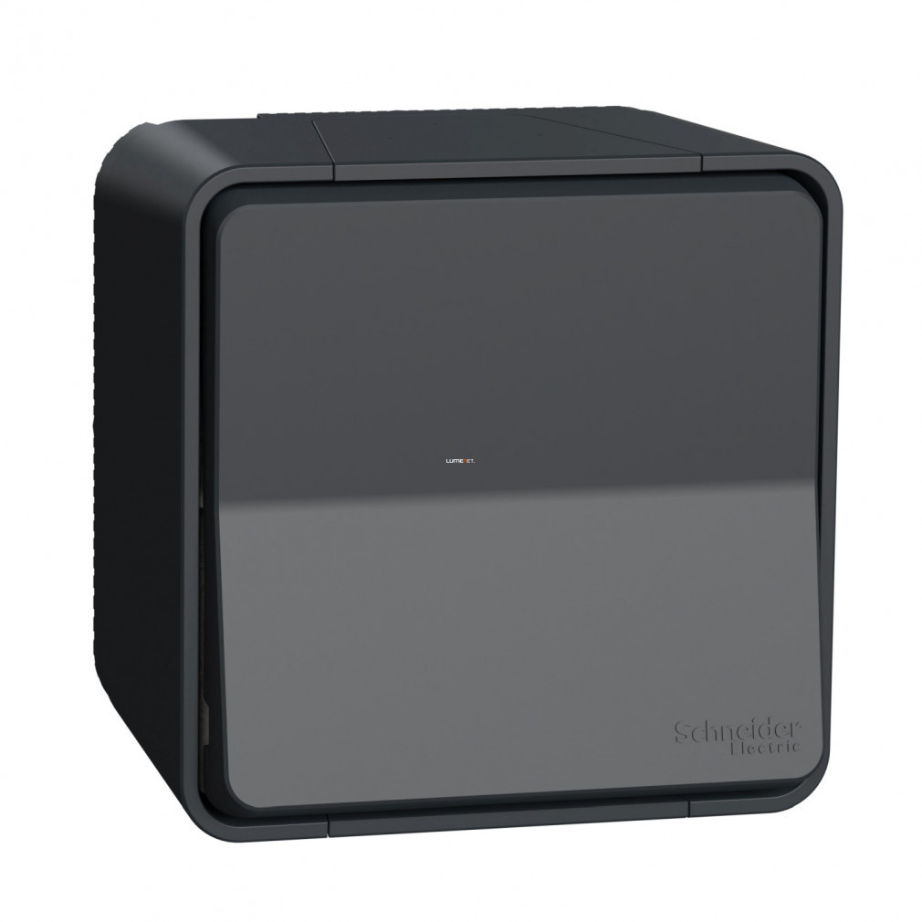 Schneider Mureva Styl buton simplu, complet (101N), antracit MUR35026
