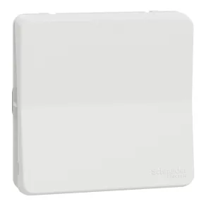   Schneider Electric Mureva Styl - MUR39027 - Întrerupător cu buton monopolar (101N), alb polar