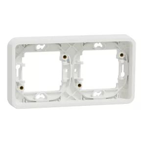   Schneider Electric Mureva Styl - MUR39101 - Cadru dublu, orizontal, alb polar