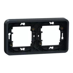   Schneider Electric Mureva Styl - MUR34101 - Cadru dublu, orizontal, gri antracit