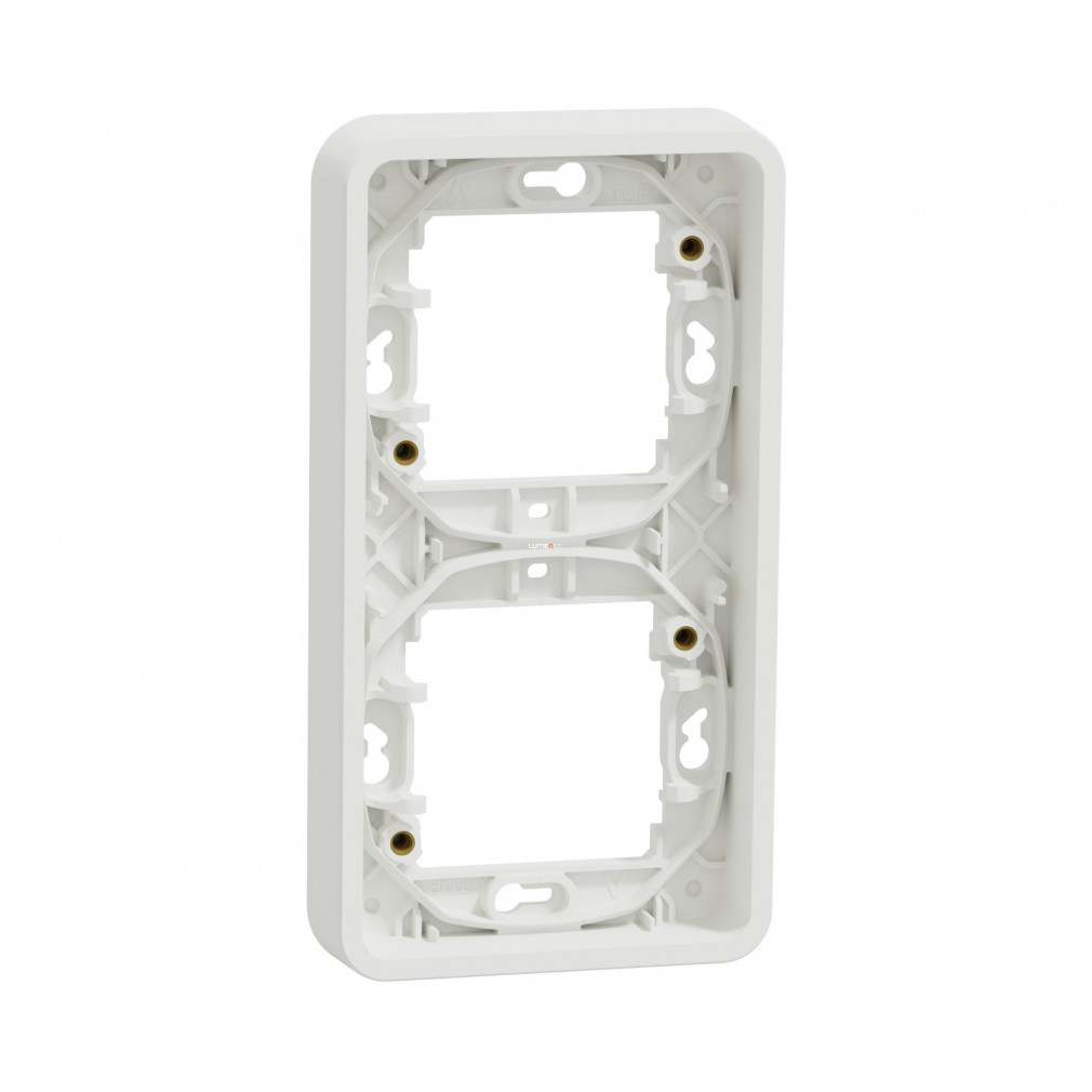 Schneider Mureva Styl cadru dublu, vertical, alb polar MUR39151