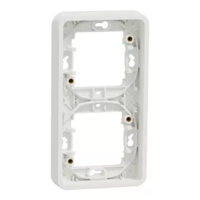   Schneider Electric Mureva Styl - MUR39151 - Cadru dublu, vertical, alb polar