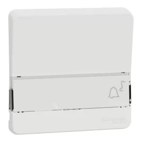   Schneider Electric Mureva Styl - MUR39203 - Tastatură cu suport pentru etichete cu indicator luminos, alb polar