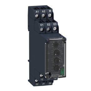   Relee de control Schneider Electric Harmony - RM22UA31MR - releu de monitorizare a tensiunii, cu întârziere la oprire, 2CO, 8A, 24…240VAC/DC, interval de măsurare: 0,05…5V