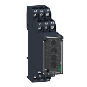   Relee de control Schneider Electric Harmony - RM22UA33MT - releu de monitorizare a tensiunii, cu întârziere la oprire, 2CO, 8A, 380…415VAC, interval de măsurare: 15…500V