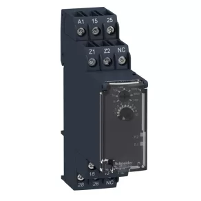   Relé temporizate Schneider Electric Harmony - RE22R2KMR - releu temporizat de oprire, K, 2CO, 8 A, 24 - 240 V c.a./c.c.