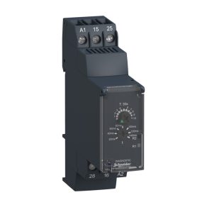   Relee temporizate Schneider Electric Harmony - RE22R2QEMR - releu temporizat de pornire stea-triunghi, Qe, 2CO, 8A, 24 - 240VAC/DC
