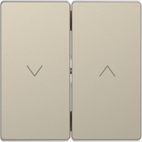   Schneider Electric Merten System Design - MTN3855-6033 - Cheie dublă, pentru controlul rulourilor, System-D, Sahara