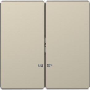   Schneider Electric Merten System Design - MTN3420-6033 - Cheie dublă, pentru funcții de semnalizare luminoasă, System-D, Sahara