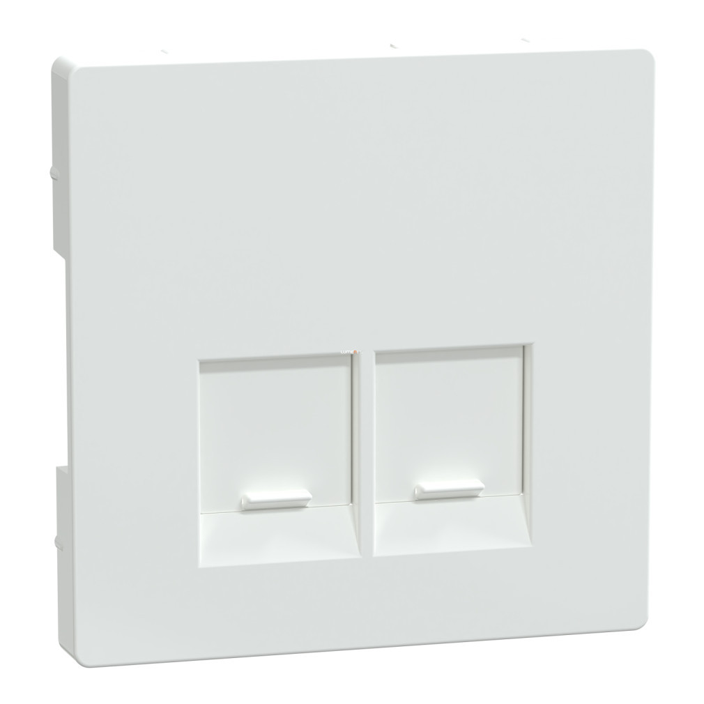 Schneider Merten capac, pentru 2xRJ45, alb lotus (System Design)