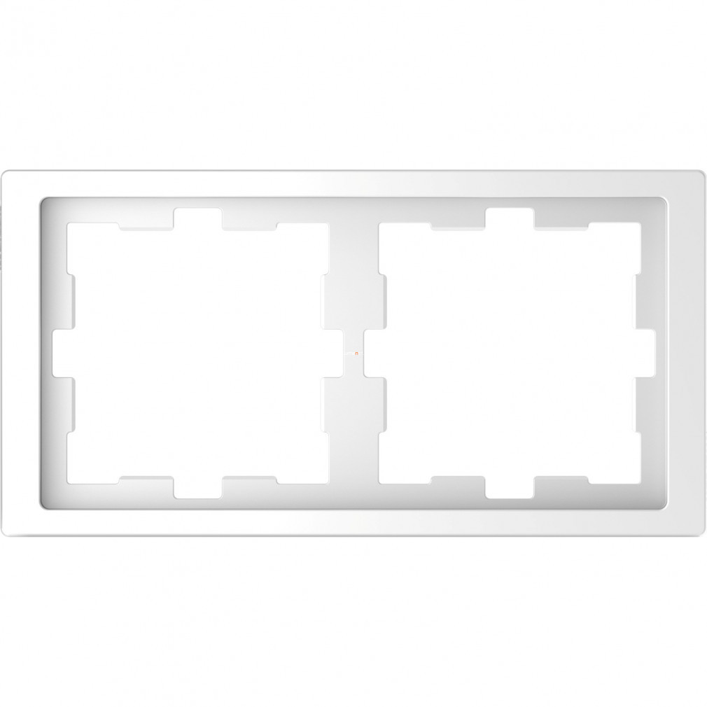 Schneider Merten D-Life cadru dublu, alb lotus MTN4020-6535