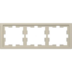   Schneider Electric Merten System Design - MTN4030-6533 Cadru triplu D-Life, Sahara