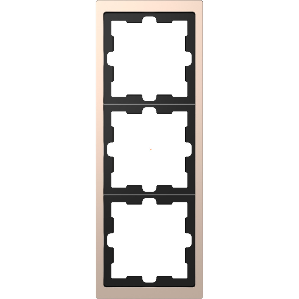 Schneider Merten hármas keret, pezsgő (System Design)