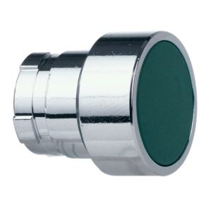   Schneider Electric Easy Harmony XB2 - ZB2BA3C - Buton apăsat, verde, metal, montat încastrat, 22 mm, retur, nemarcat