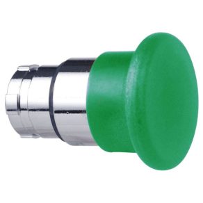   Schneider Electric Easy Harmony XB2 - ZB2BC3C - Buton apăsat, cap ciupercă, verde, metal, 22 mm, Ø40 mm, retur