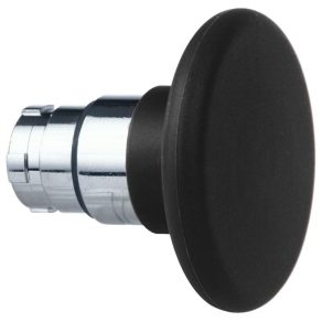   Schneider Electric Easy Harmony XB2 - ZB2BR2C - Buton apăsat, cap ciupercă, negru, metal, 22 mm, retur