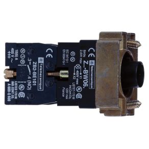   Schneider Electric Easy Harmony XB2 - ZB2BW061C - Soclu pentru bec, colier, fără LED, CA 380 V, metal