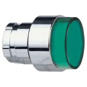   Schneider Electric Easy Harmony XB2 - ZB2BW13C - Buton iluminat, verde, metalic, proeminent, 22 mm, retur