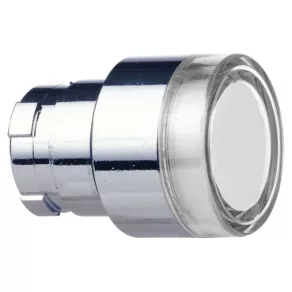   Schneider Electric Easy Harmony XB2 - ZB2BW31C - Buton iluminat, alb, metalic, încastrat, 22 mm, retur