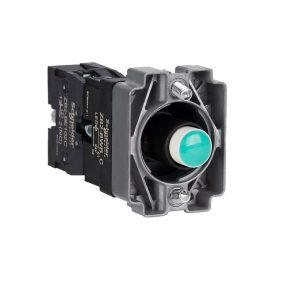   Schneider Electric Easy Harmony XB2 - ZB2BWB32C - Soclu pentru bec, colier, LED verde, metal,