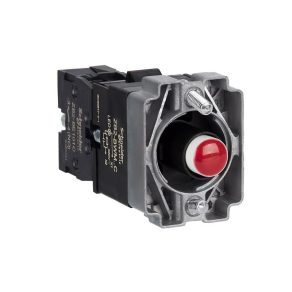   Schneider Electric Easy Harmony XB2 - ZB2BWM41C - Priză iluminată, colier, LED roșu, metal